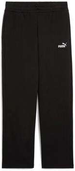 Puma Essentials Small No Logo Comfort French Terry Straight Jogginghose schwarz