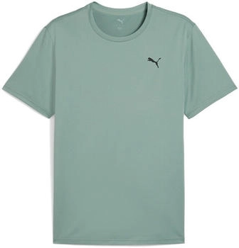 Puma Tad Essentials Solid Small Cat Trainingsshirt gr&uuml;n moon
