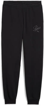 Puma Essentials Script French Terry Jogginghose puma schwarz