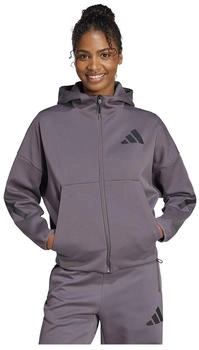 Adidas Z N E Zip-Hoodie grau