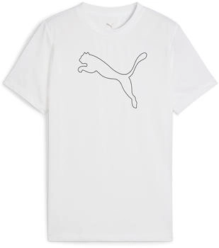 Puma Tad Essentials Cat Logo Trainingsshirt 02 weiß