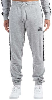 Lonsdale Jogginghose Normale Passform GRUTNESS marl grau schwarz weiß 117562