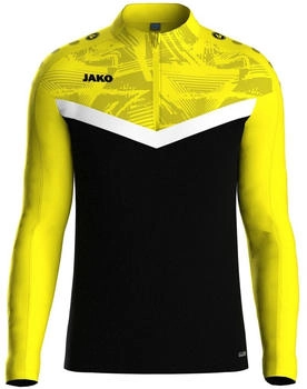 JAKO Trainingstop Ziptop Iconic 8624-808 schwarz soft yellow