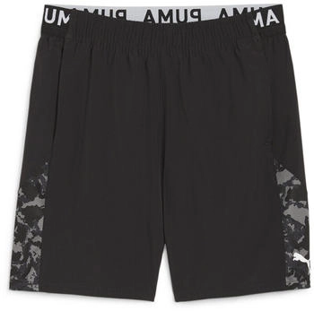 Puma Fit Ultrabreathe Stretch Print Trainingsshorts schwarz q1 print