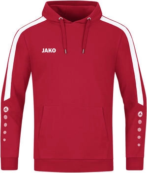 JAKO Power Kapuzensweat Bio-Baumwolle rot