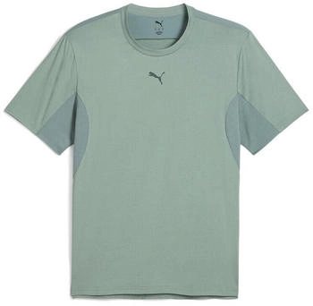 Puma Cloudspun Soft Breathable Trainingsshirt grün meliert
