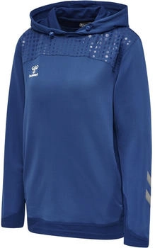 Hummel Hmllead Poly Hoodie blau