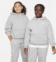Nike FD3000-063, NIKE Sportswear Club Fleece Hoodie Kinder 063 - dk grey
