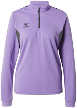 Hummel Sportsweatshirt 'Authentic' lavendel schwarz