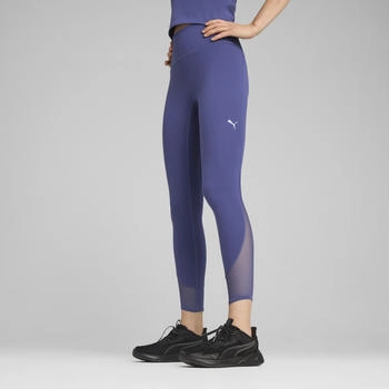 Puma Cloudspun Hochgeschnittene 7/8 Leggings Aus Weichem Mesh Damen (526662) blue crystal