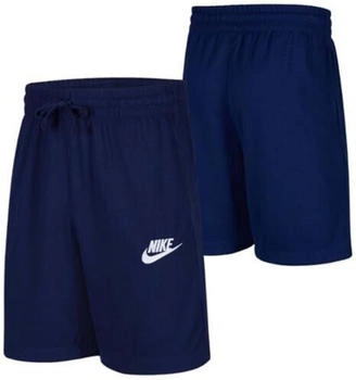 Nike Older Kids Boys Jersey Shorts (DA0806) midnight navy/white/wht