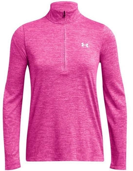 Under Armour Women's UA Tech Twist &frac12; Zip (1384225) rebel pink