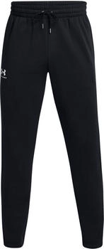 Under Armour Icon Fleece Jgr Taping schwarz wei&szlig;