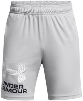 Under Armour Boys' UA Tech Logo Shorts (1383333) mod grey/white