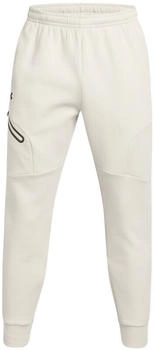 Under Armour Unstoppable Fleece Jogginghose (1389353) summit wei&szlig; schwarz