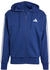 Adidas Men Sportswear Essentials French Terry 3-Stripes Full-Zip Hoodie