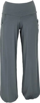 Guru-Shop Yogahose Bio-Baumwolle Pluderhose dunkelgrau