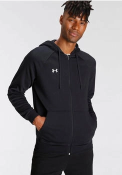 Under Armour Rival Fleece FZ Hoodie schwarz 1379767 001