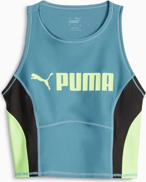 Puma Fit Eversculpt Trainings-Tanktop bold blue speed green