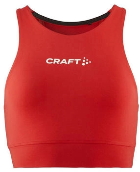 Craft Rush Crop-Top 430000 hellrot