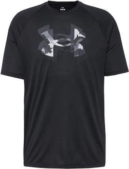 Under Armour TECH PRINT FILL Funktionsshirt schwarz