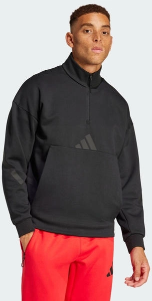 Adidas Z.N.E. Quarter-Zip Sweatshirt Black (JC5484)