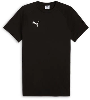 Puma teamEvostripe T-Shirt schwarz silber wei&szlig;