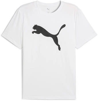 Puma Tad Essentials Solid Big Cat Trainingsshirt wei&szlig;