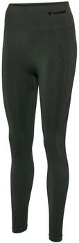 Hummel hmlTIF Seamless High Waist Tights climbing ivy