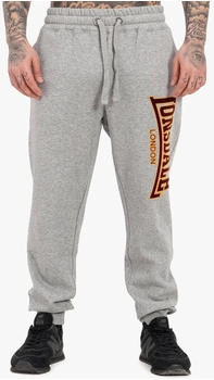 Lonsdale Blackley Jogginghose marl grau oxblut gelb