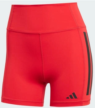 Adidas Optime 3-Streifen kurze Leggings Pure Ruby " (JN4583)