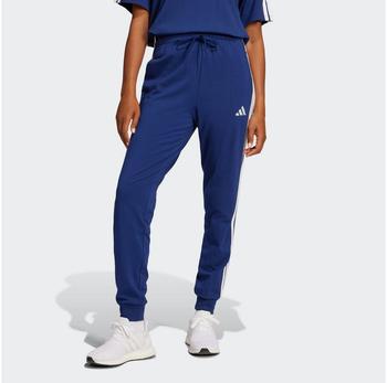 Adidas Essentials 3-Stripes Jogger Pants dark blau wei&szlig;