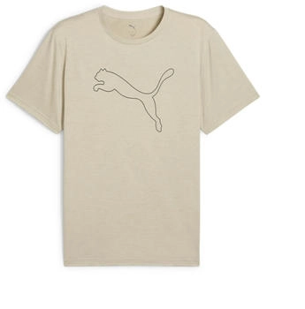 Puma Tad Essential Heather Large Cat Trainingsshirt desert dust heather