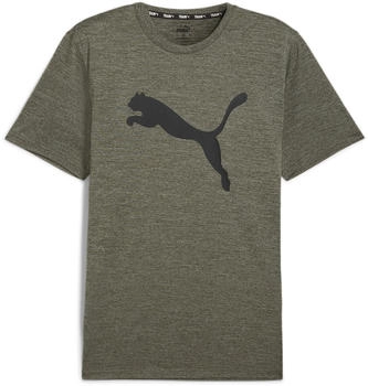 Puma Favourite Heather Cat Trainings-T-Shirt (522352) dark olive heather
