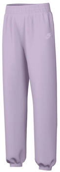 Nike Sportswear Club Fleece Older Kids' (Girls') Loose Trousers (FD2933) doll/doll/white