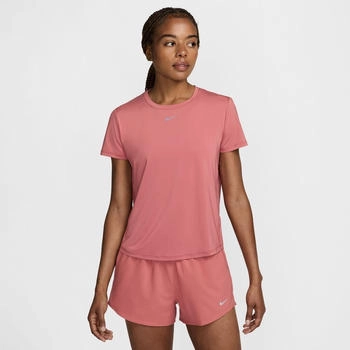 Nike One Classic Women's Dri-FIT Short-Sleeve Top (FN2798) canyon pink black