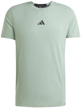 Adidas Designed for Training Workout T-Shirt Silver Green (JI5768)