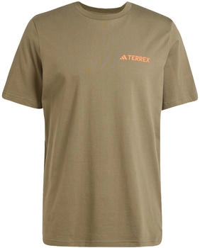 Adidas Terrex Graphic T-Shirt Olive Strata (JI9408)