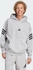 Adidas Future Icons 3-Streifen Hoodie Medium Grey Heather 2XL (JD4847)