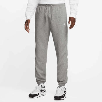 Nike Club Hose aus angerautem Fleece mit B&uuml;ndchen (Herren) - Grau FN3808-063