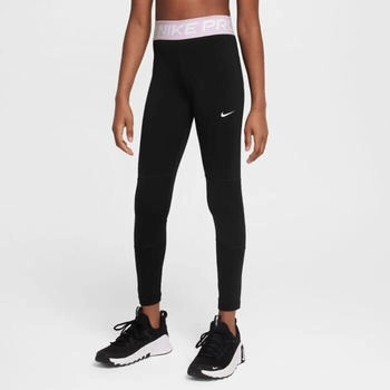 Nike Pro Dri-FIT Leggings f&uuml;r &auml;ltere Kinder (M&auml;dchen) - Schwarz DA1028-014