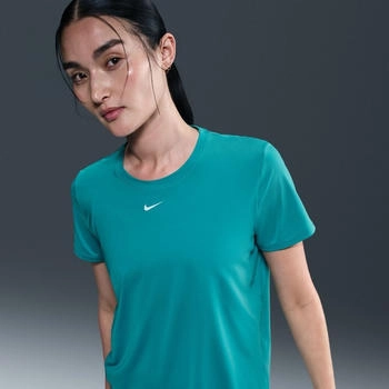 Nike One Classic Dri-FIT Kurzarm-Oberteil f&uuml;r Damen - Gr&uuml;n (EU - ) IB9408-345