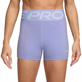 Nike Pro Sculpt Bike-Shorts (ca. 8 cm) mit hohem Taillenbund (Damen) - Lila (EU - ) FV7033-533