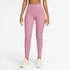 Nike One Leggings in voller Länge mit hohem Bund für Damen - Pink (EU - ) FN3226-699