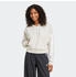 Adidas Essentials 3-Streifen French Terry Quarter-Zip Hoodie Beige / White (JN1958)