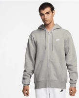 Nike FN3861-063, Nike Club Bb Full-Zip Sweatjacke Herren - grau