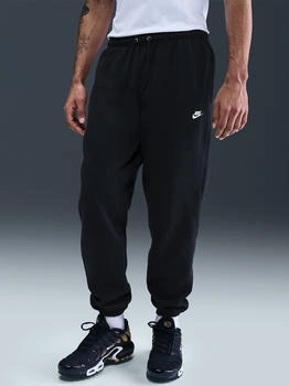 Nike Club Hose aus angerautem Fleece mit B&uuml;ndchen Herren (FN3808-010) schwarz