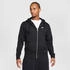 Nike Club Fleece-Hoodie mit durchgehendem Reißverschluss Herren (FN3861-010) schwarz
