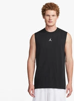 Nike FN5856, NIKE Herren Shirt M J DF SPRT SLVLS TOP BLACK/WHITE male