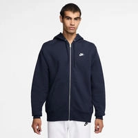 Nike Club Fleece Full Zip Hoody Dunkelblau Herren